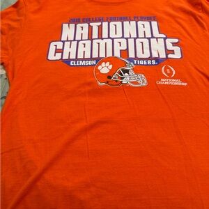 Clemson Orange National Champions T-Shirt